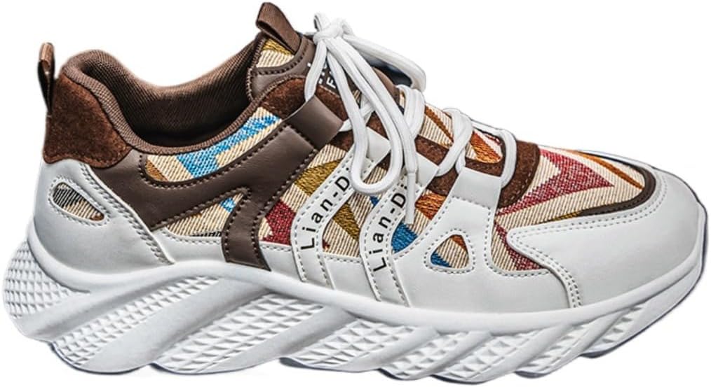 Кроссовки для мужчин в стиле Y2K с ярким уличным дизайном, дышащей тканью и искусственной кожей, легкой амортизирующей подошвой для прогулок, повседневной моды с заметным узором и смелым дизайном Ctkvbmeoi, коричневый
Кроссовки для мужчин в стиле Y2K с ярким уличным дизайном, дышащей тканью и искусственной кожей, легкой амортизирующей подошвой для прогулок, повседневной моды с заметным узором и смелым дизайном Ctkvbmeoi, коричневый