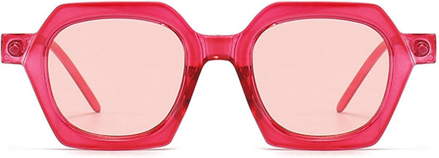 Солнцезащитные очки Willochra Trendy Square для женщин и мужчин, ретро, многоугольные, дизайнерские, нестандартные, в стиле панк, шестиугольные, с защитой от УФ-излучения UV400, Red
Солнцезащитные очки Willochra Trendy Square для женщин и мужчин, ретро, многоугольные, дизайнерские, нестандартные, в стиле панк, шестиугольные, с защитой от УФ-излучения UV400, Red