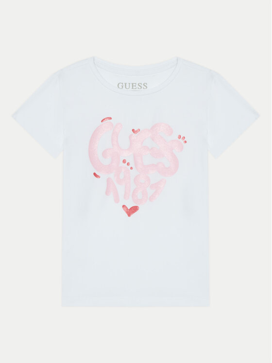 Футболка стандартного кроя Guess, белый
Футболка стандартного кроя Guess, белый