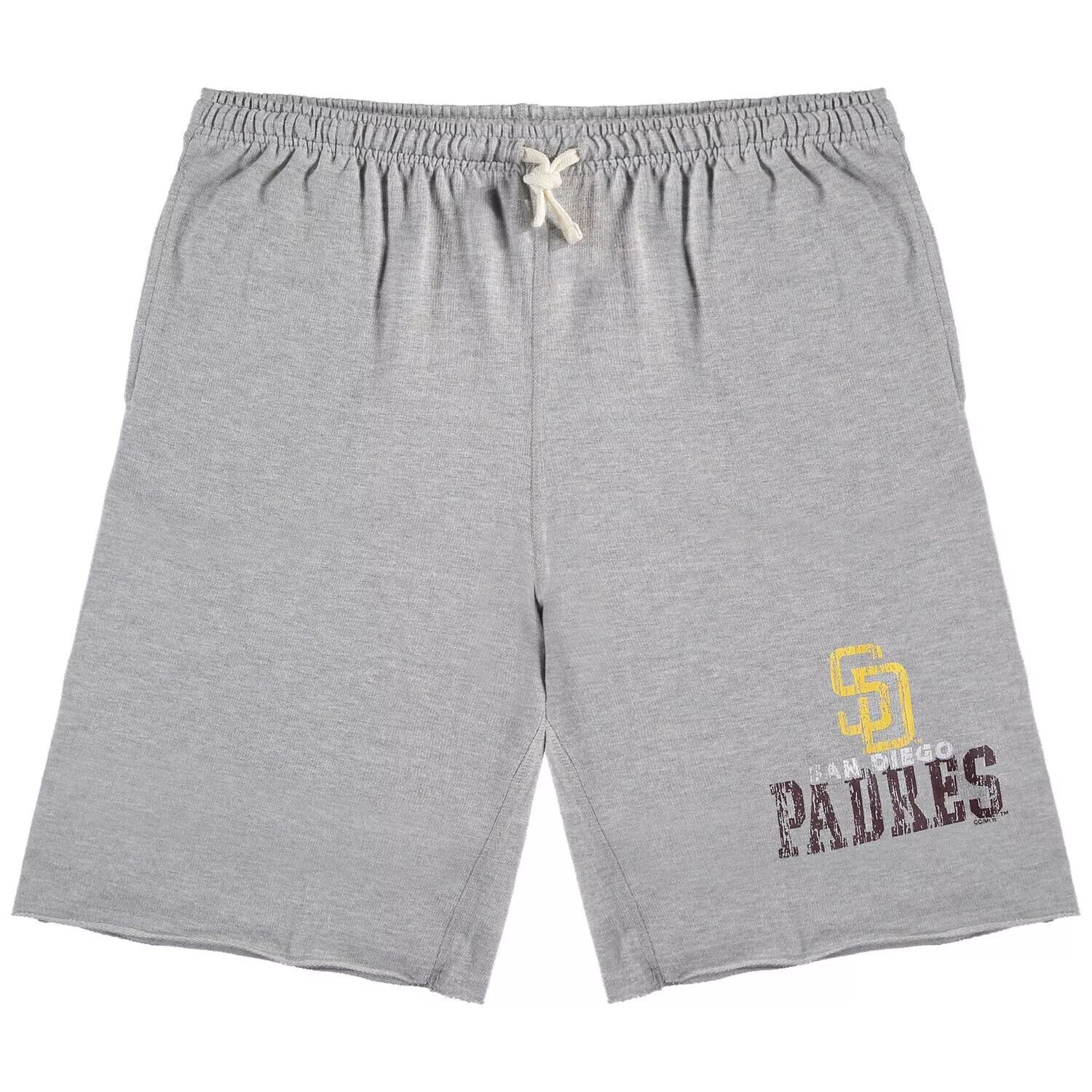 Мужские серые шорты из махровой ткани Сан-Диего Padres Big & Tall
Мужские серые шорты из махровой ткани Сан-Диего Padres Big & Tall