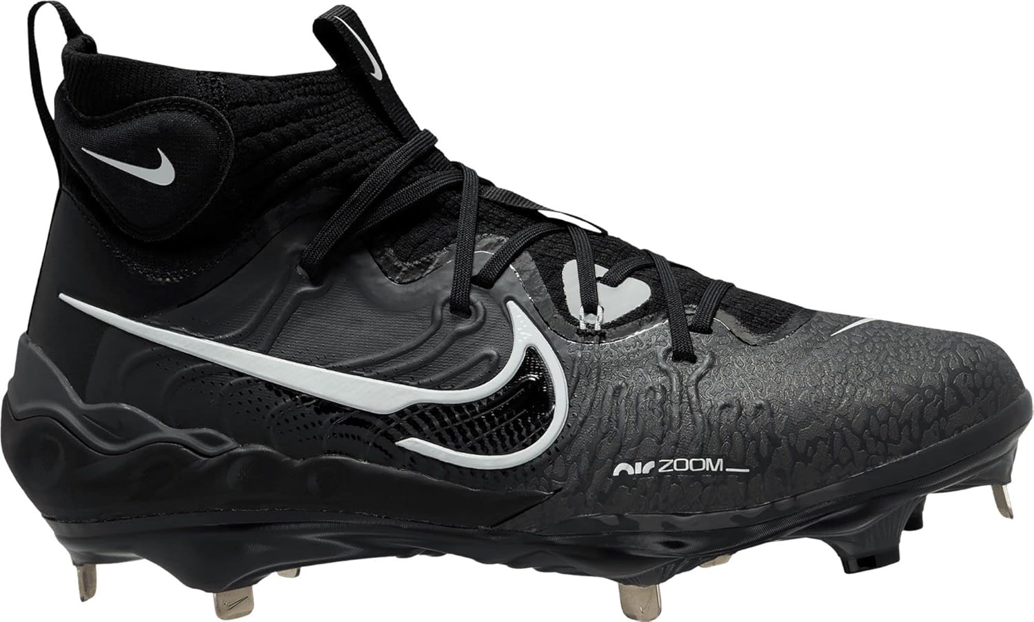 Мужские бейсбольные бутсы Nike Alpha Huarache NXT, Black/Dark Smoke Grey/Light Smoke Grey/White
Мужские бейсбольные бутсы Nike Alpha Huarache NXT, Black/Dark Smoke Grey/Light Smoke Grey/White
