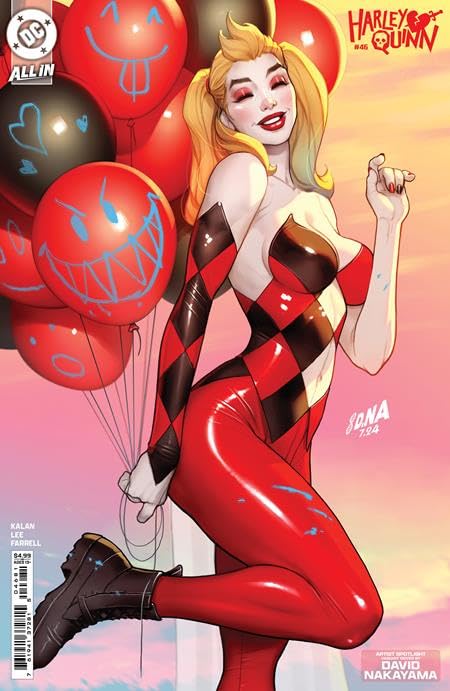 Harley Quinn #46 CVR E Nakayama Artist Spotlight Card Stock Var (DC)
Harley Quinn #46 CVR E Nakayama Artist Spotlight Card Stock Var (DC)