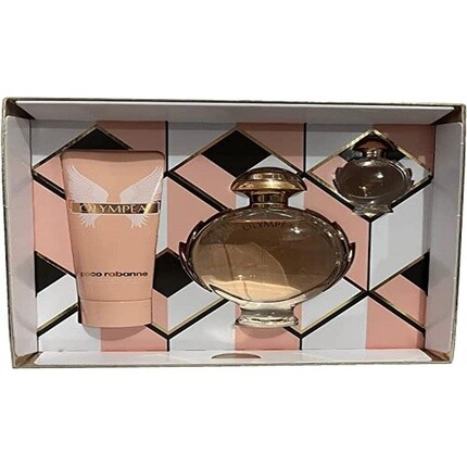 Paco Rabanne Olympea Gift Set Eau De Parfum 80ml + Body Lotion 100ml + 6ml Dau De Parfum
Paco Rabanne Olympea Gift Set Eau De Parfum 80ml + Body Lotion 100ml + 6ml Dau De Parfum
