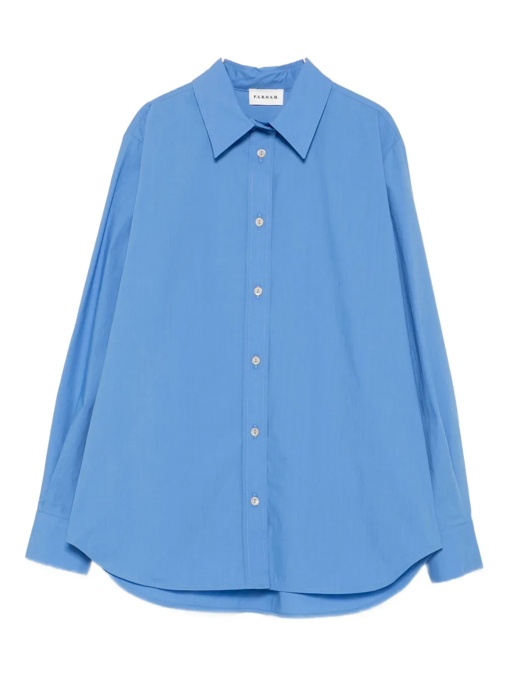 Рубашка с длинными рукавами и воротником P.A.R.O.S.H., синий
Рубашка с длинными рукавами и воротником P.A.R.O.S.H., синий