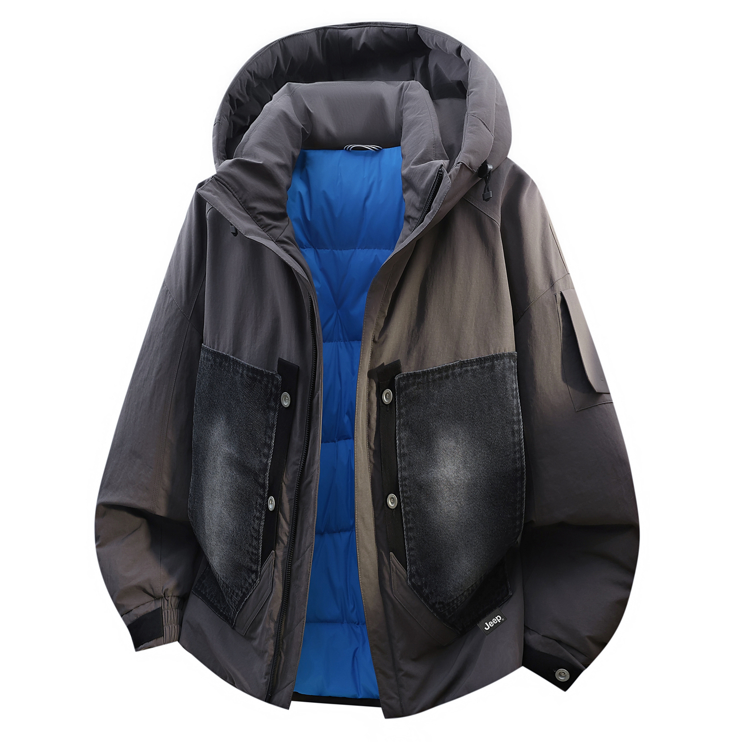 Пуховик Unisex с капюшоном утепленный парка Jeep, vintage коричневый
Пуховик Unisex с капюшоном утепленный парка Jeep, vintage коричневый