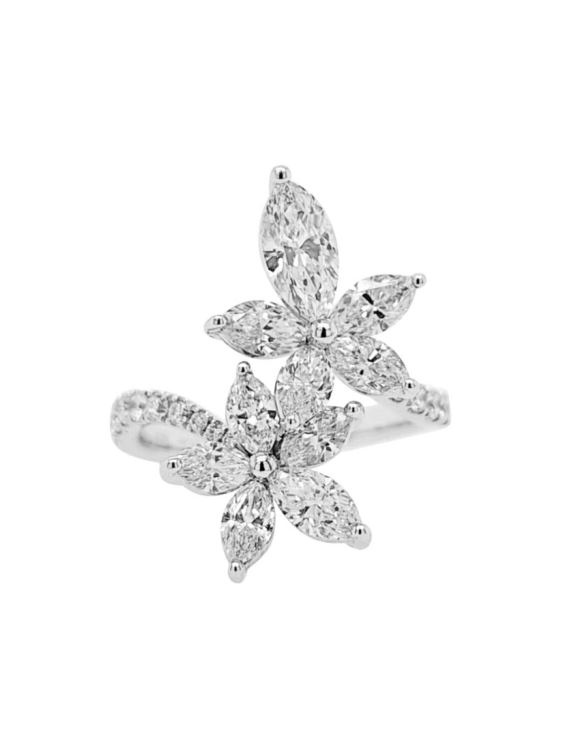 Кольцо Cluster HYT Jewelry, серебряный
Кольцо Cluster HYT Jewelry, серебряный