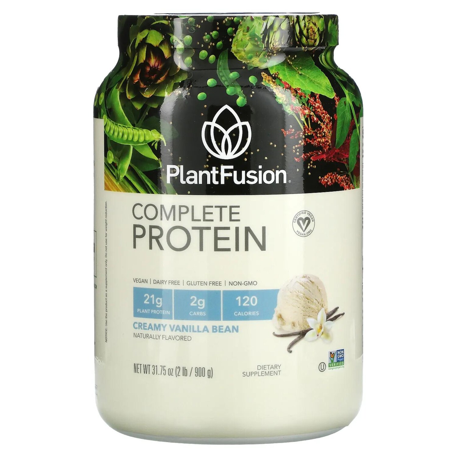 PlantFusion Протеин чисто растительного происхождения ванильные зерна 908 г
PlantFusion Протеин чисто растительного происхождения ванильные зерна 908 г
