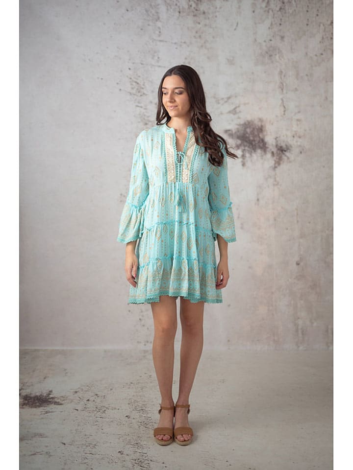 Платье до колена Lula Natura, бирюзовый
Платье до колена Lula Natura, бирюзовый