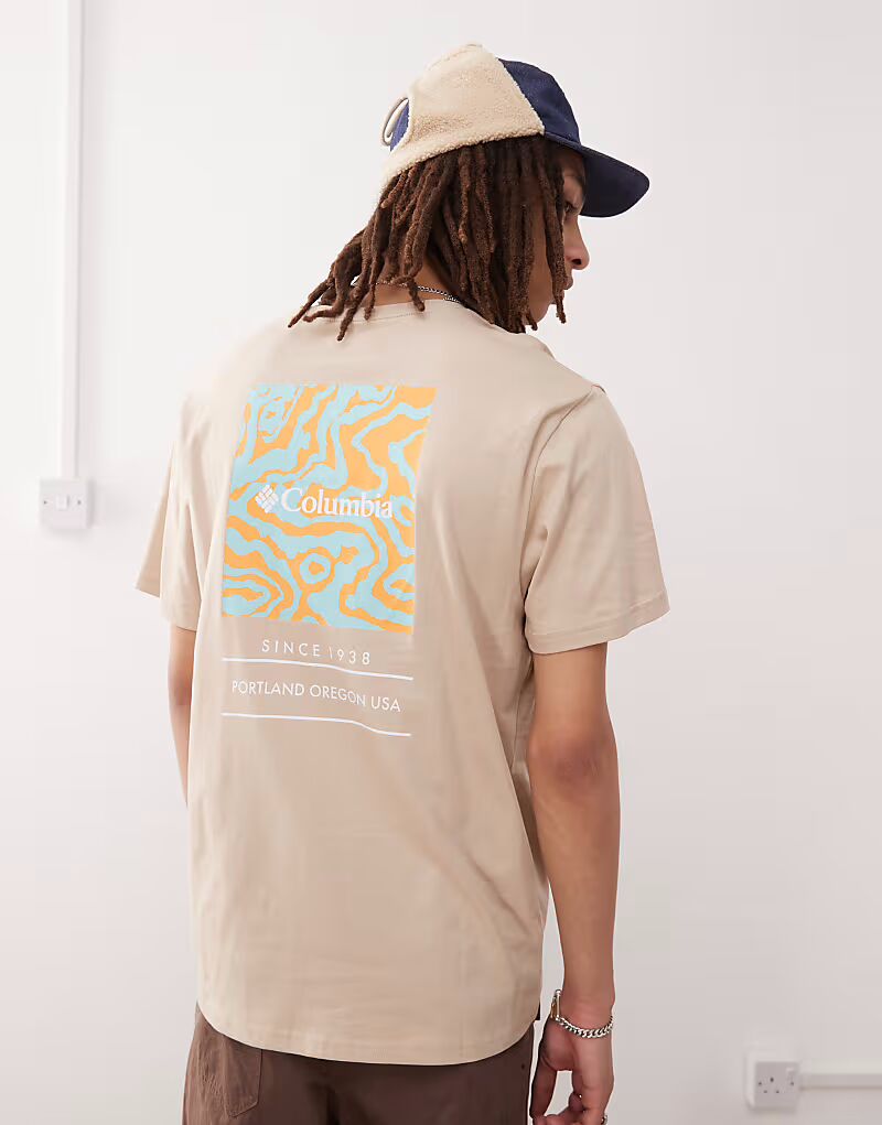 Футболка с короткими рукавами Columbia Barton Springs бежевого цвета
Футболка с короткими рукавами Columbia Barton Springs бежевого цвета