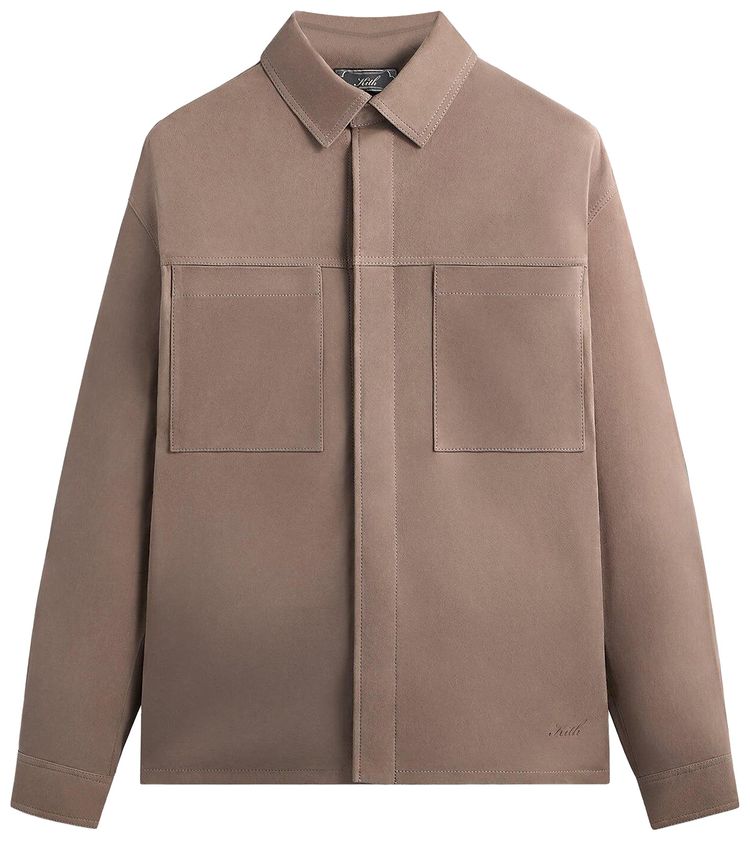 Замшевая рубашка Kith Suede Ace Shirt, коричневый
Замшевая рубашка Kith Suede Ace Shirt, коричневый