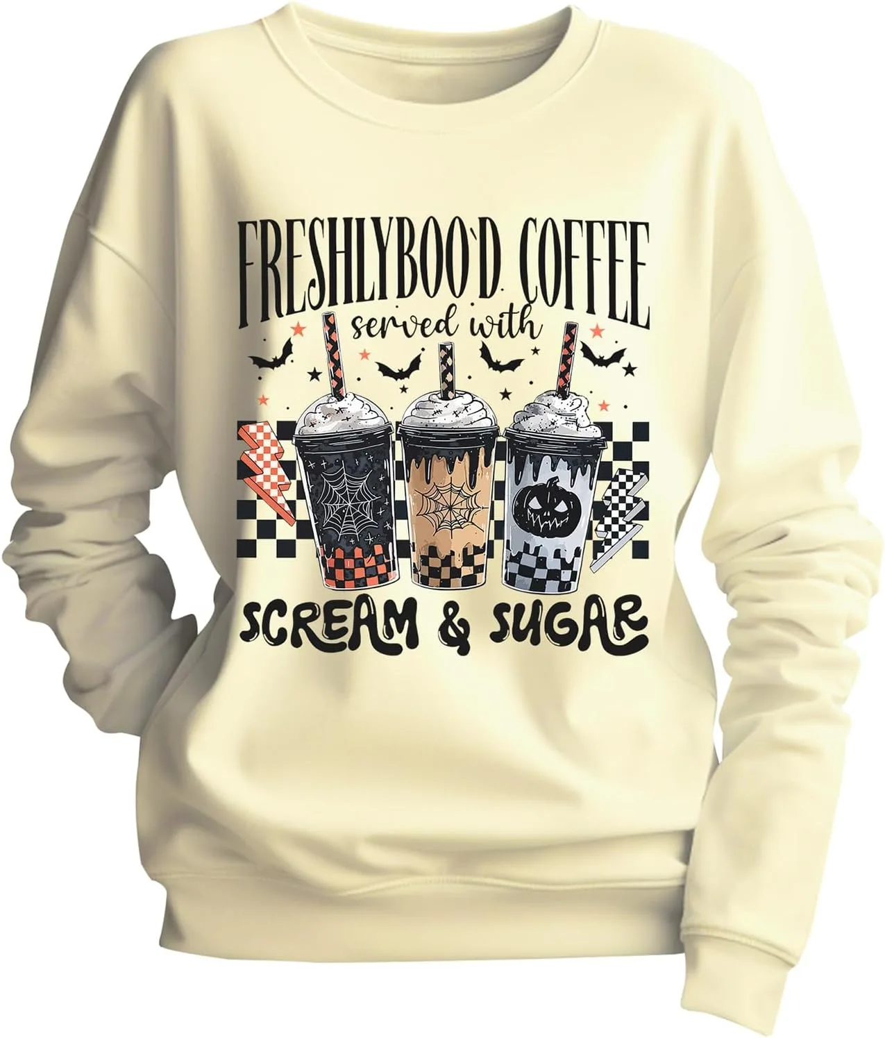 Свитшот Halloween Freshly Boo'd Coffee с длинным рукавом Yuisi Doxn
Свитшот Halloween Freshly Boo'd Coffee с длинным рукавом Yuisi Doxn