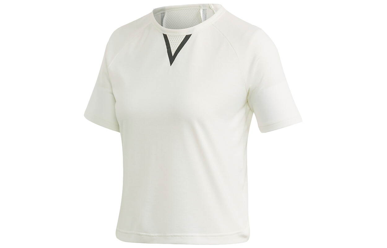 Женский укороченный топ adidas, От белого
Женский укороченный топ adidas, От белого