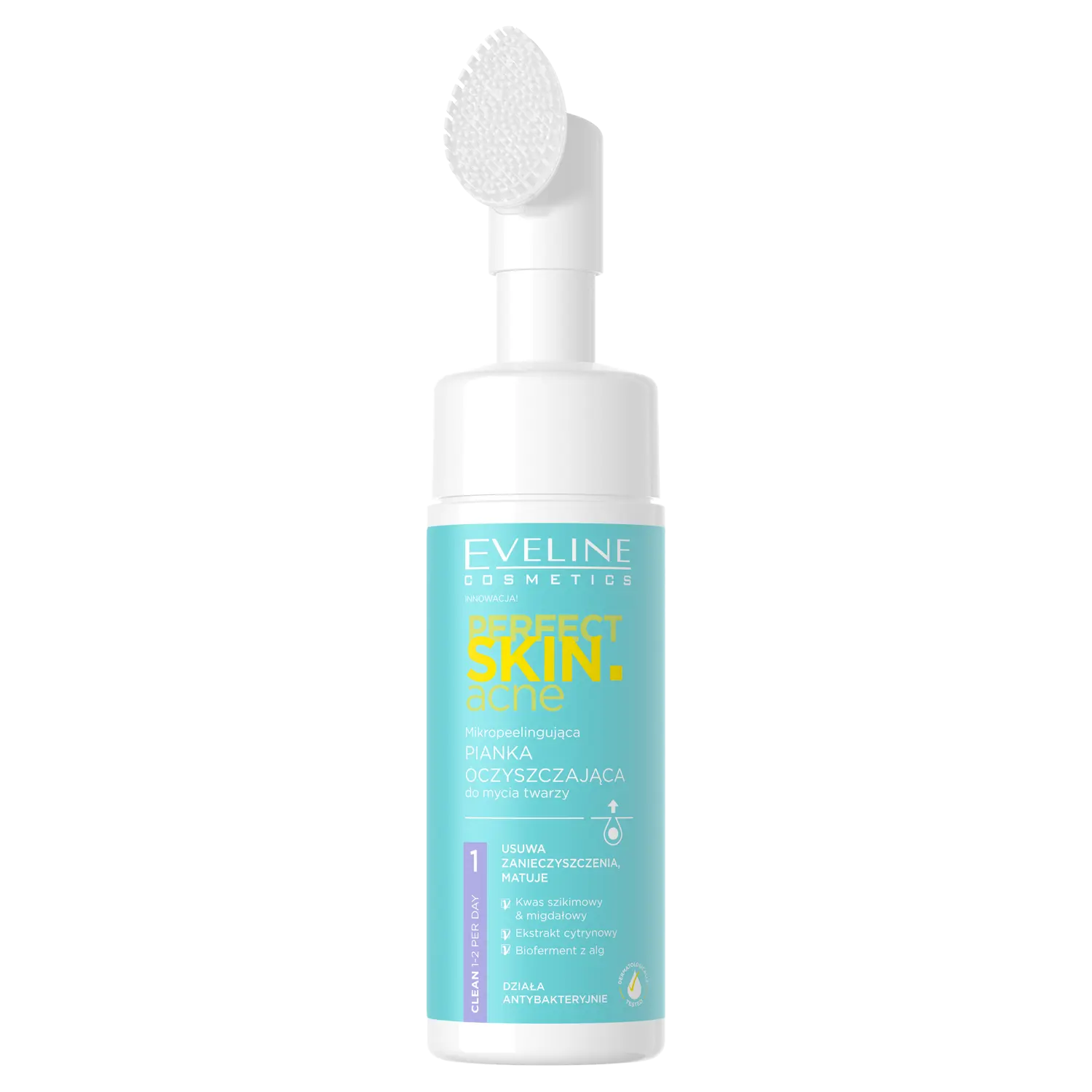 Очищающая очищающая пенка для лица Eveline Cosmetics Perfect Skin Acne, 150 мл
Очищающая очищающая пенка для лица Eveline Cosmetics Perfect Skin Acne, 150 мл