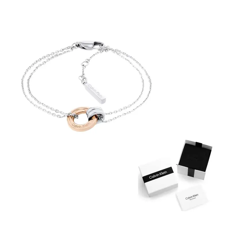 Calvin Klein Стальные браслеты для женщин, стальной цвет Rose Gold
Calvin Klein Стальные браслеты для женщин, стальной цвет Rose Gold