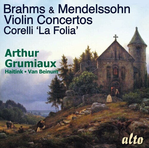 CD диск Grumiaux, Arthur: Brahms & Mendellsohn Violin Concertos; Corelli La Follia
CD диск Grumiaux, Arthur: Brahms & Mendellsohn Violin Concertos; Corelli La Follia