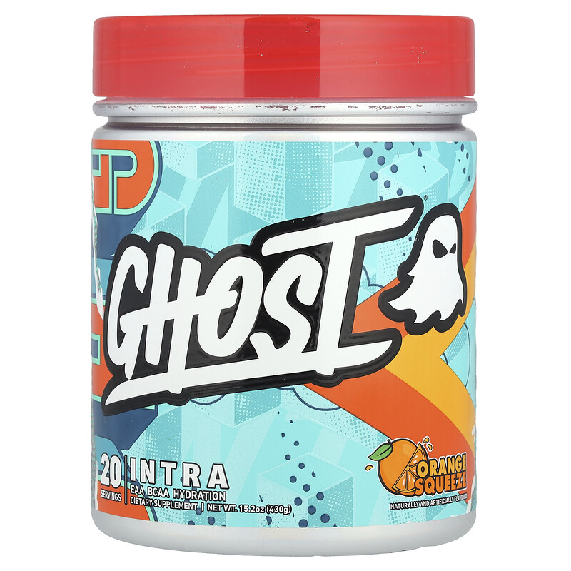 Ghost, Intra, апельсиновый сок, 430 г (15,2 унции)
Ghost, Intra, апельсиновый сок, 430 г (15,2 унции)
