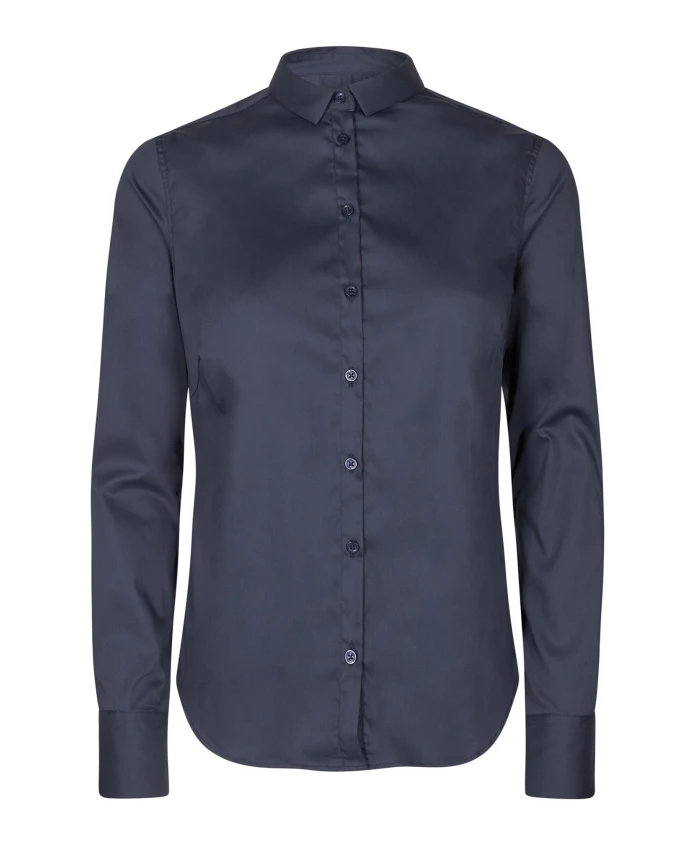 Рубашка Tilda приталенного кроя темно-синего цвета Mos Mosh, синий
Рубашка Tilda приталенного кроя темно-синего цвета Mos Mosh, синий