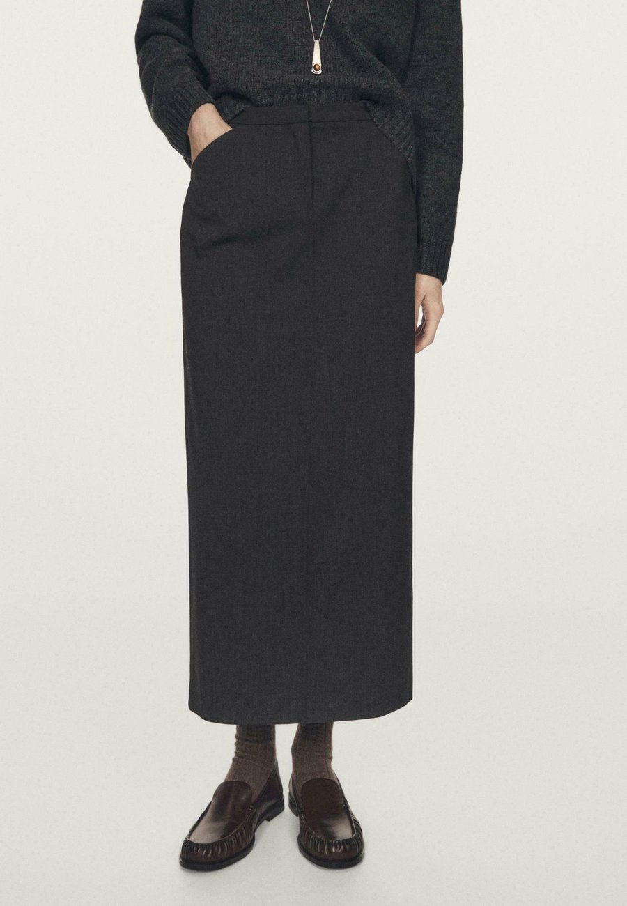 Юбка Massimo Dutti A-line skirt, Dark Grey
Юбка Massimo Dutti A-line skirt, Dark Grey