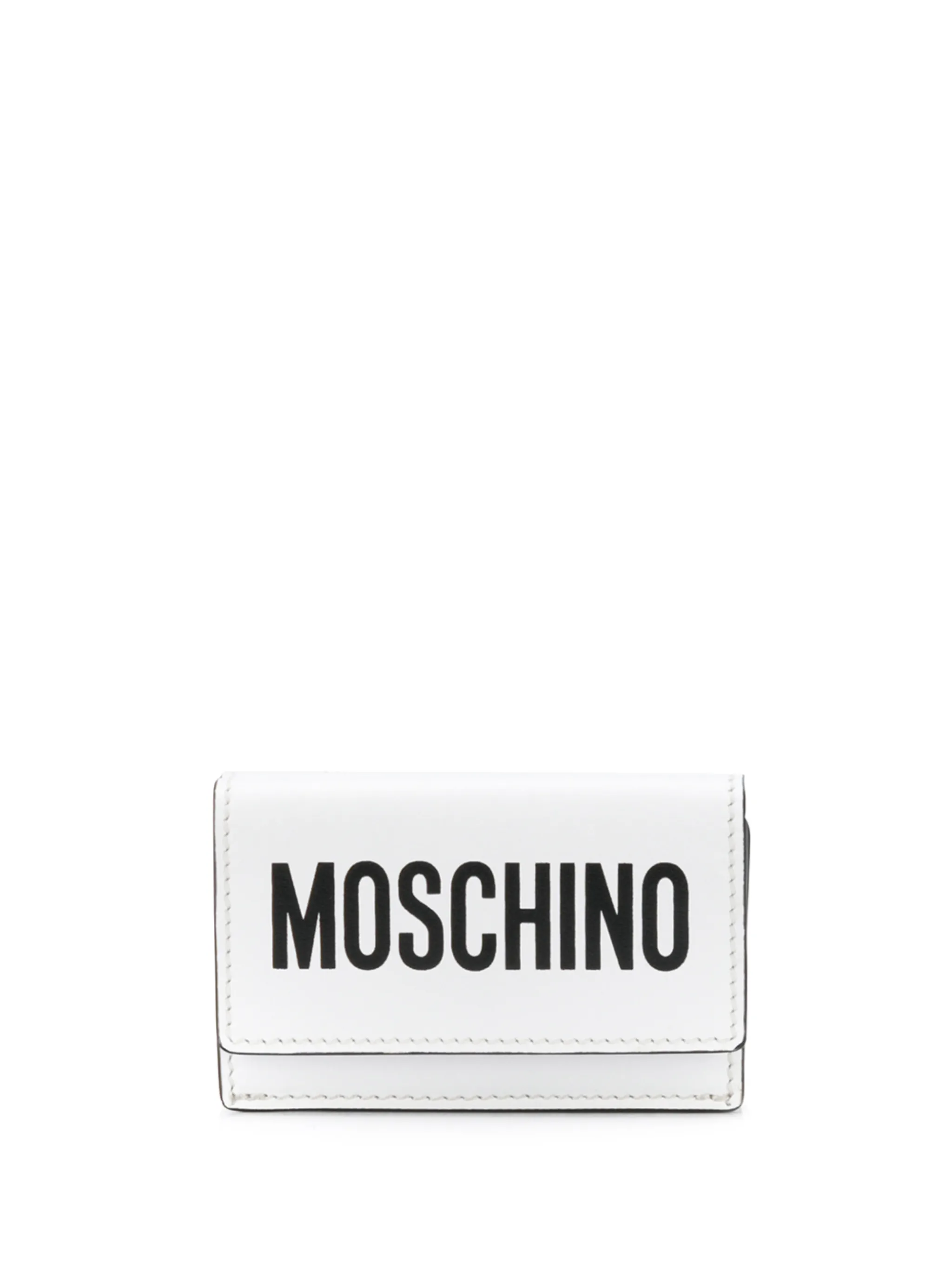 Мини-кошелек с логотипом Moschino, белый
Мини-кошелек с логотипом Moschino, белый