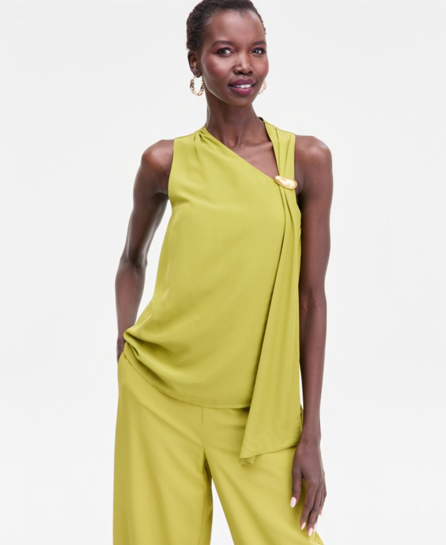 Женский топ без рукавов с шарфом INC International Concepts, Citrine Green
Женский топ без рукавов с шарфом INC International Concepts, Citrine Green