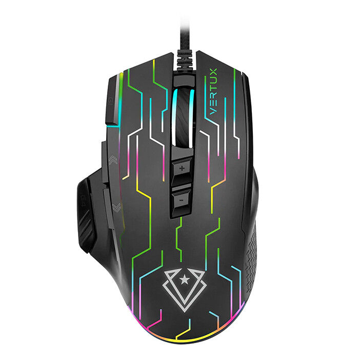 Проводная игровая мышь Vertux Kryptonite, черный
Проводная игровая мышь Vertux Kryptonite, черный