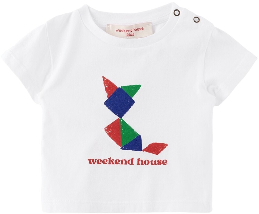 Детская белая футболка Tangram Weekend House Kids, Белый, Детская белая футболка Tangram Weekend House Kids
Детская белая футболка Tangram Weekend House Kids, Белый, Детская белая футболка Tangram Weekend House Kids