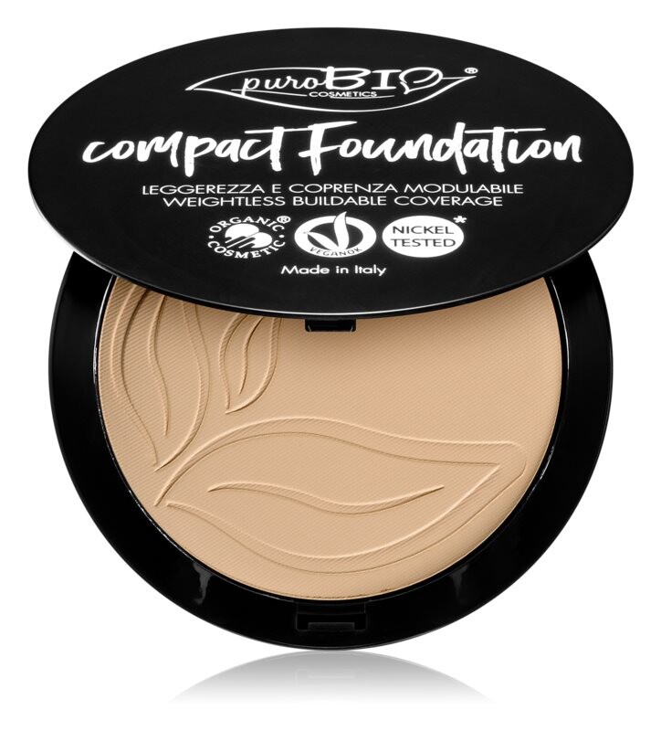 Прессованная компактная пудра SPF 10 puroBIO Cosmetics Compact Foundation, оттенок 02 9 г
Прессованная компактная пудра SPF 10 puroBIO Cosmetics Compact Foundation, оттенок 02 9 г