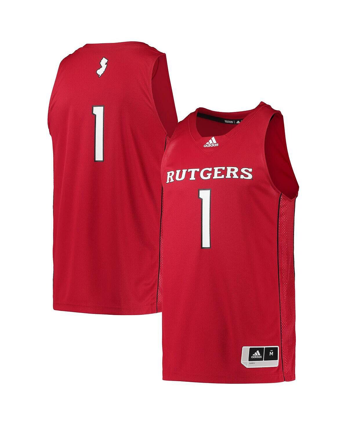 Мужская баскетбольная майка 1 scarlet rutgers scarlet knights team swingman adidas
Мужская баскетбольная майка 1 scarlet rutgers scarlet knights team swingman adidas