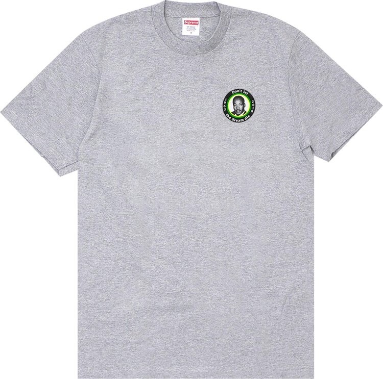 Футболка Supreme MLK Dream Tee 'Heather Grey', серый
Футболка Supreme MLK Dream Tee 'Heather Grey', серый