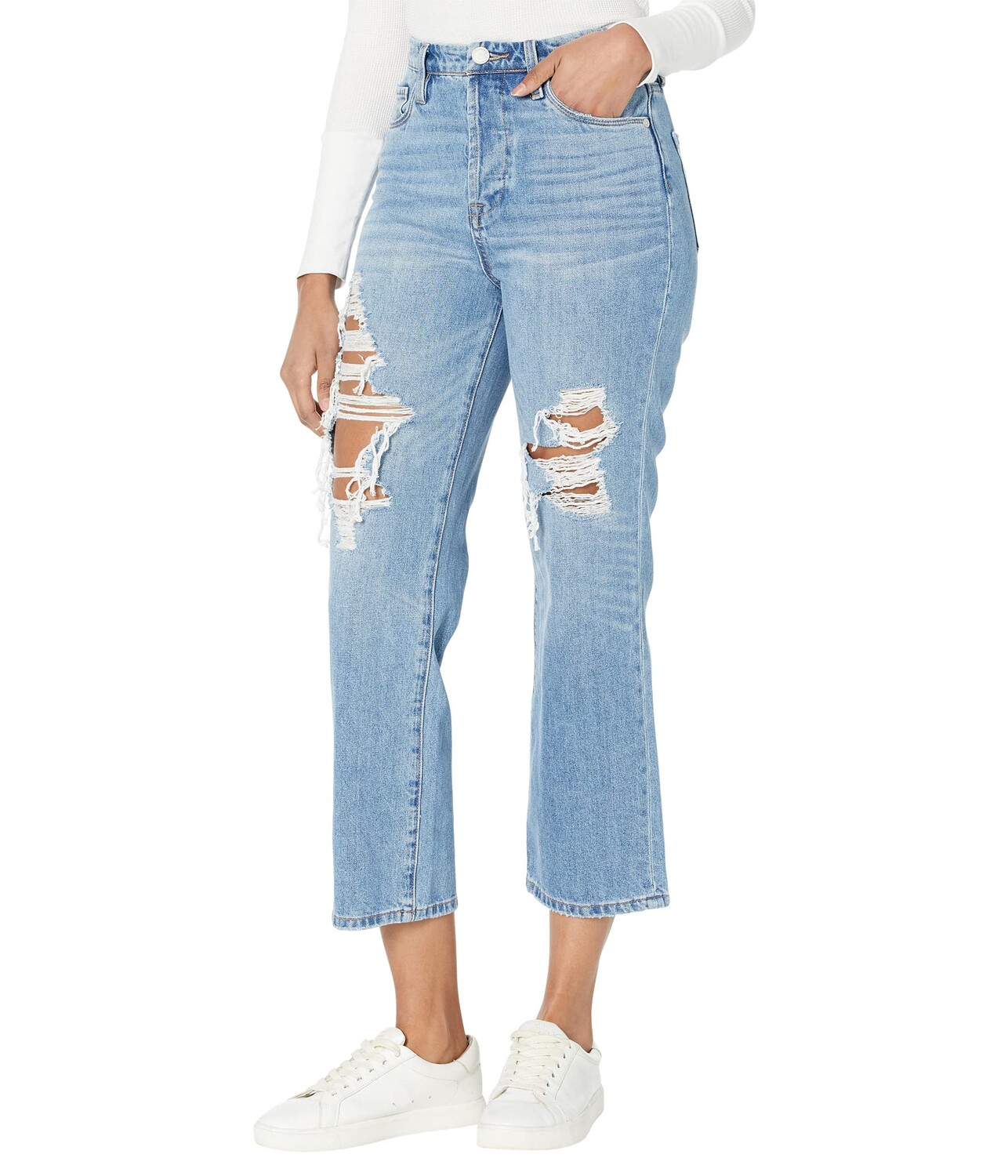 Джинсы Blank NYC, The Baxter Five-Pocket Straight Leg Jeans with Rips in Loosen Up
Джинсы Blank NYC, The Baxter Five-Pocket Straight Leg Jeans with Rips in Loosen Up