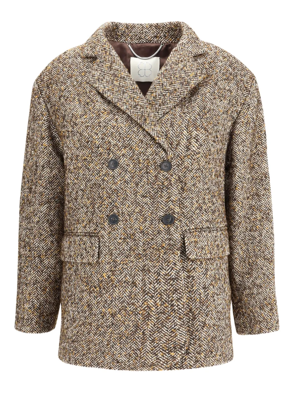 Двубортный пиджак Vittoria True Royal, нейтральный
Двубортный пиджак Vittoria True Royal, нейтральный