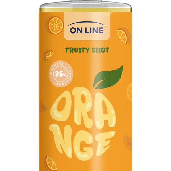 Жидкое мыло апельсиновое, 390 мл On Line Fruity shot
Жидкое мыло апельсиновое, 390 мл On Line Fruity shot