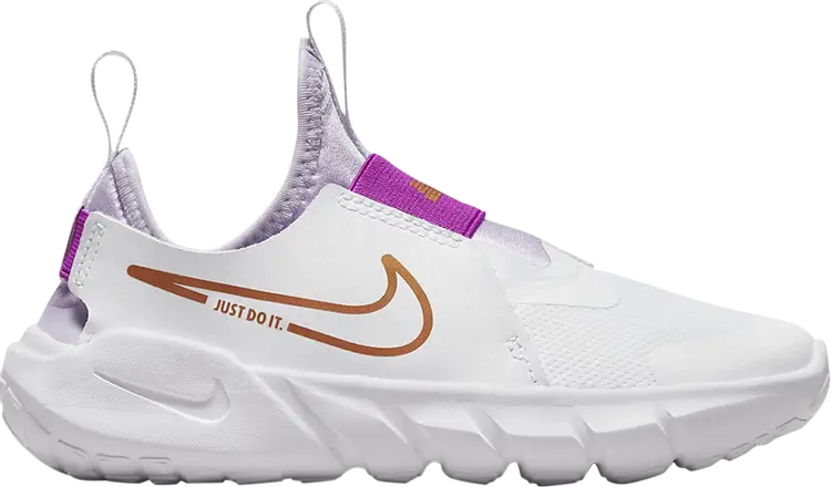 Кроссовки Nike Flex Runner 2 PS 'White Violet Frost', белый 
Кроссовки Nike Flex Runner 2 PS 'White Violet Frost', белый