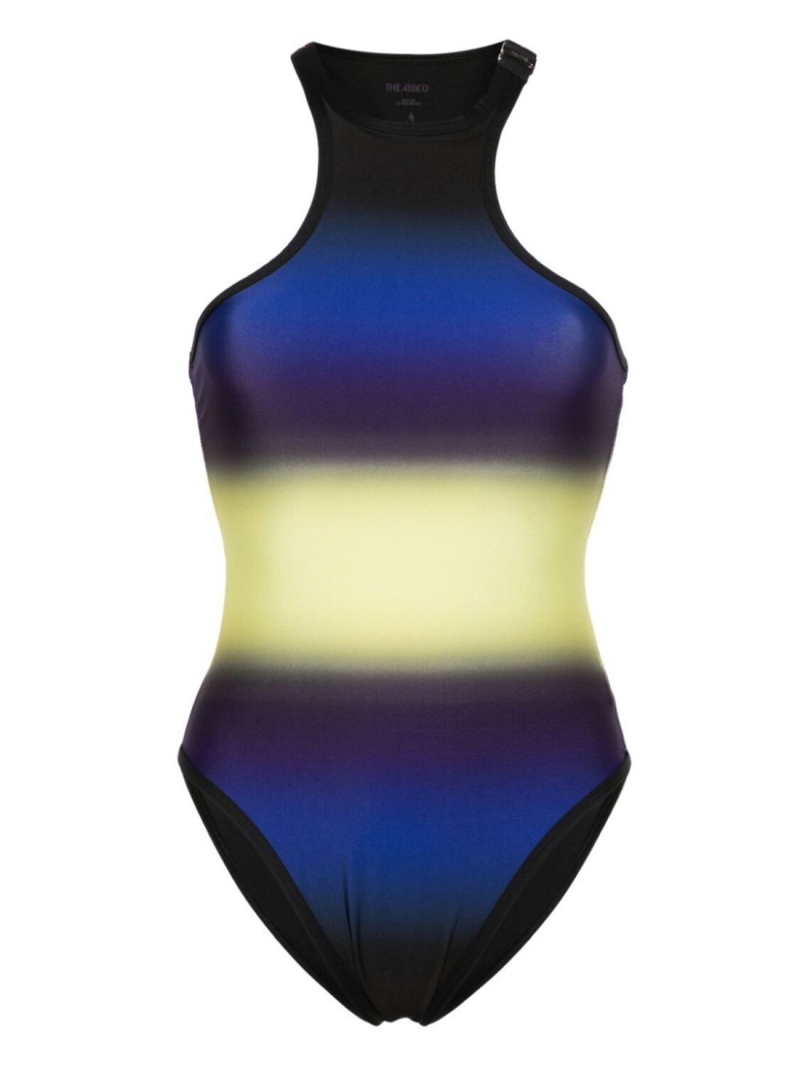 Принт омбре Купальник The Attico, синий 
Принт омбре Купальник The Attico, синий