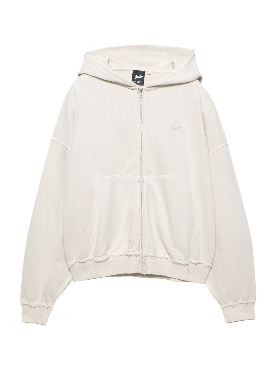 Толстовка с капюшоном на молнии Pull&Bear, светло-бежевый
Толстовка с капюшоном на молнии Pull&Bear, светло-бежевый
