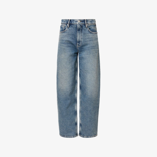 Джинсы Allsaints Sadie с расклешенными штанинами, синий 
Джинсы Allsaints Sadie с расклешенными штанинами, синий