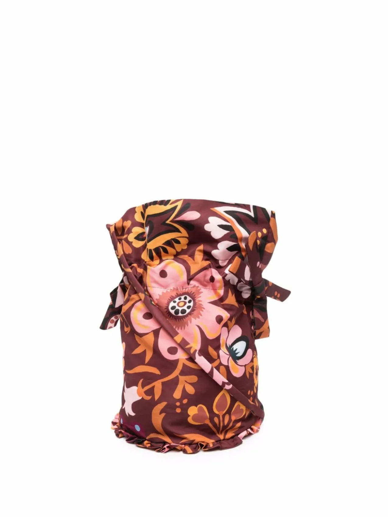 La DoubleJ сумка с цветочным принтом, коричневый
La DoubleJ сумка с цветочным принтом, коричневый