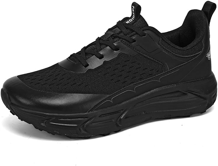 Мужские кроссовки RUMPRA с широкой носковой частью - противоскользящие, дышащие, легкие, для прогулок, работы и ношения в течение всего дня, черный
Мужские кроссовки RUMPRA с широкой носковой частью - противоскользящие, дышащие, легкие, для прогулок, работы и ношения в течение всего дня, черный