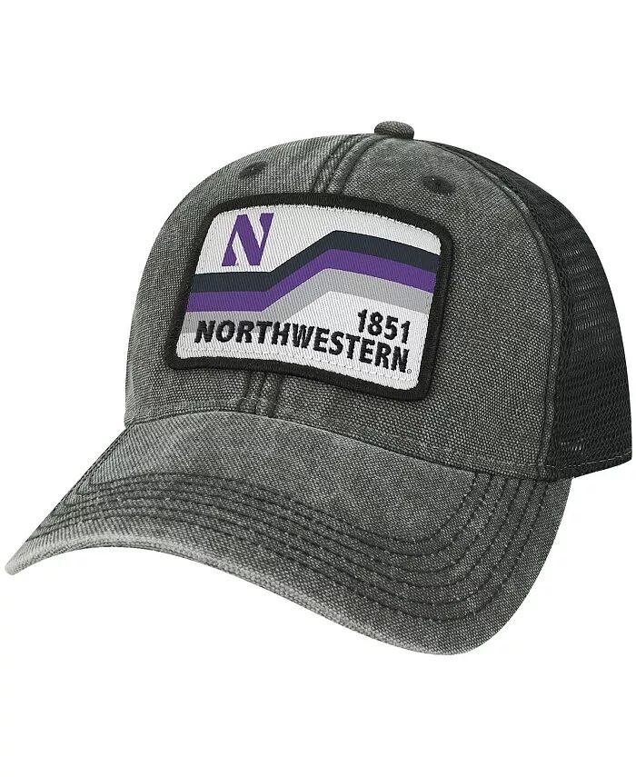 Мужская черная кепка Northwestern Wildcats Sun & Bars Dashboard Trucker Snapback Legacy Athletic
Мужская черная кепка Northwestern Wildcats Sun & Bars Dashboard Trucker Snapback Legacy Athletic