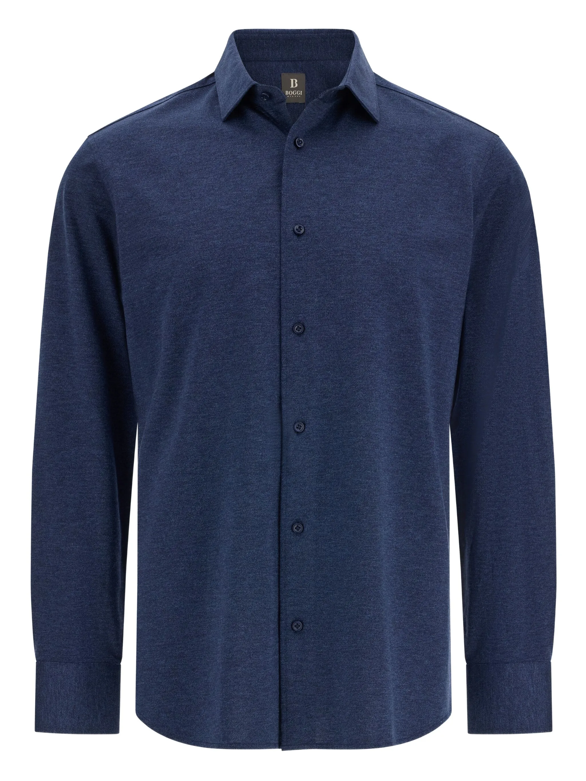 Рубашка с заостренным воротником Boggi Milano, синий
Рубашка с заостренным воротником Boggi Milano, синий