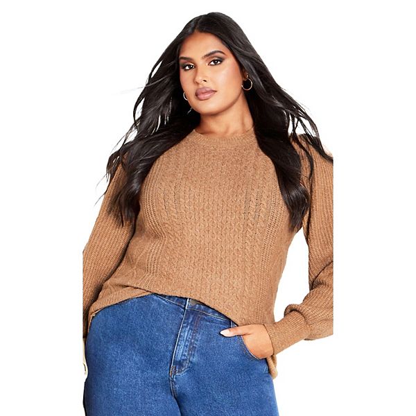 Женский свитер Anne Cable plus size Avenue
Женский свитер Anne Cable plus size Avenue