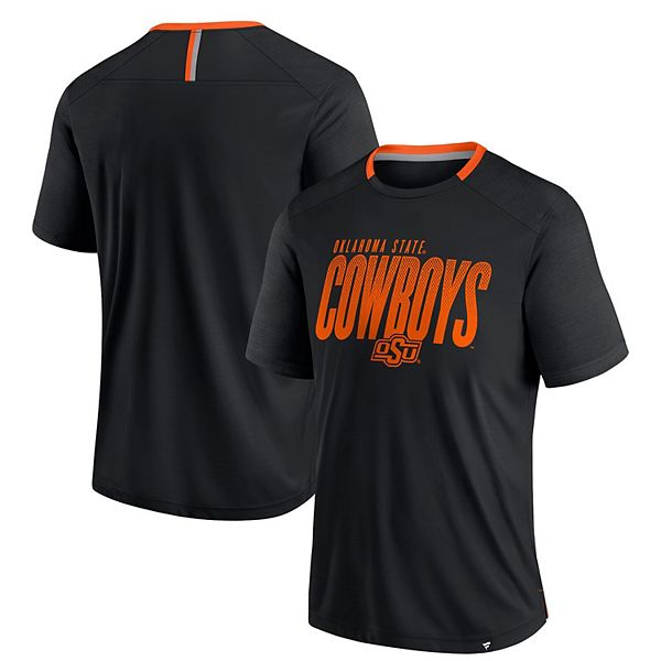 Мужская черная футболка Oklahoma State Cowboys Defender Fade Slant Fanatics
Мужская черная футболка Oklahoma State Cowboys Defender Fade Slant Fanatics