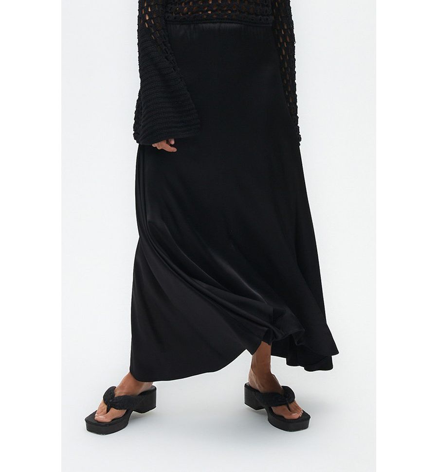 Женская асимметричная длинная юбка NOCTURNE, Black
Женская асимметричная длинная юбка NOCTURNE, Black