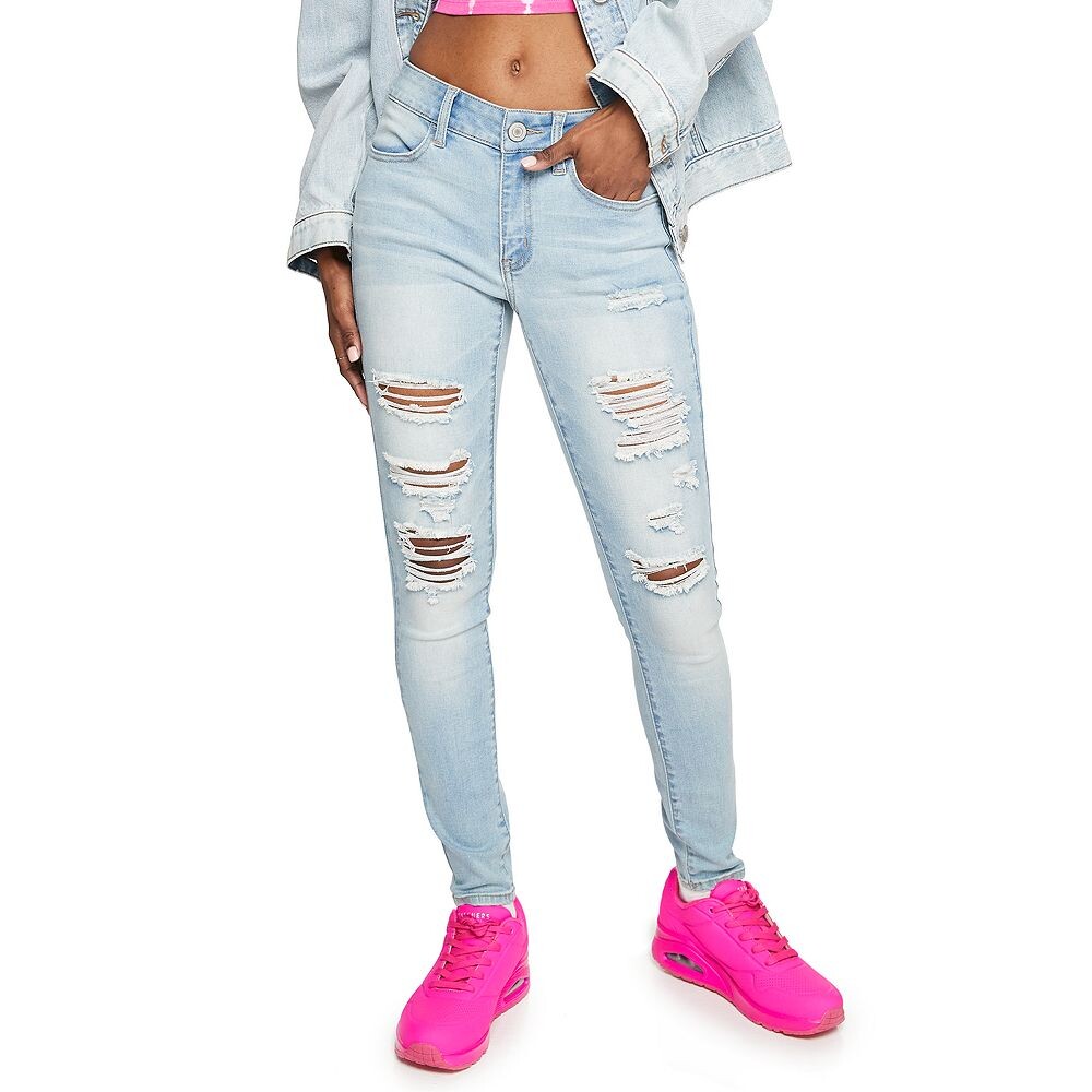 Джеггинсы SO для юниоров с низкой посадкой, цвет Light Destructed 
Джеггинсы SO для юниоров с низкой посадкой, цвет Light Destructed