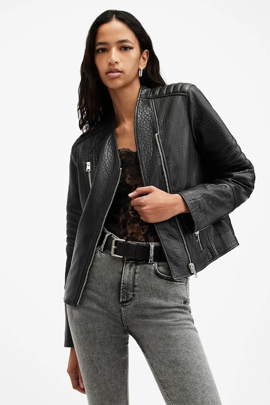 Кожаная куртка Cawley Allsaints, черный
Кожаная куртка Cawley Allsaints, черный