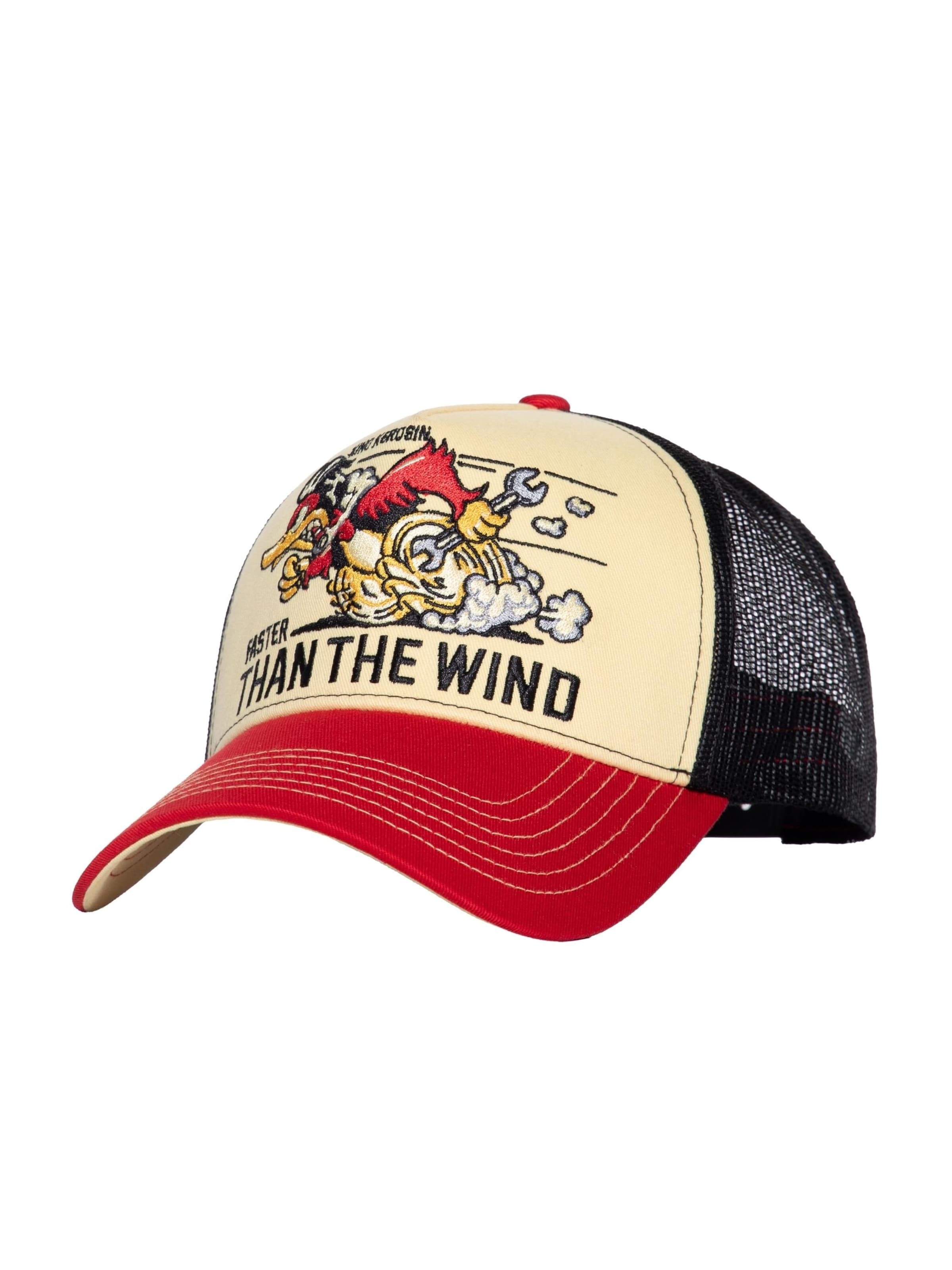 King Kerosin Кепка 'Faster Than The Wind' в бежевом цвете
King Kerosin Кепка 'Faster Than The Wind' в бежевом цвете