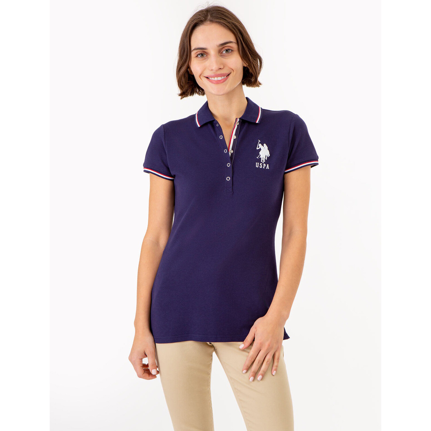Футболка-поло U.S. Polo Assn. Signature Stripe Placket, темно-синий
Футболка-поло U.S. Polo Assn. Signature Stripe Placket, темно-синий