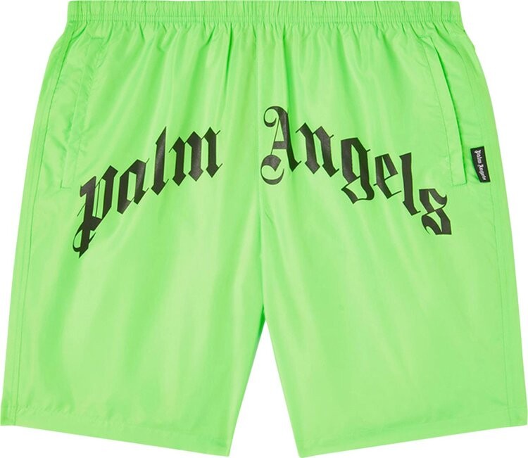 Шорты Palm Angels Curved Logo Swim Short 'Green Fluo', зеленый
Шорты Palm Angels Curved Logo Swim Short 'Green Fluo', зеленый