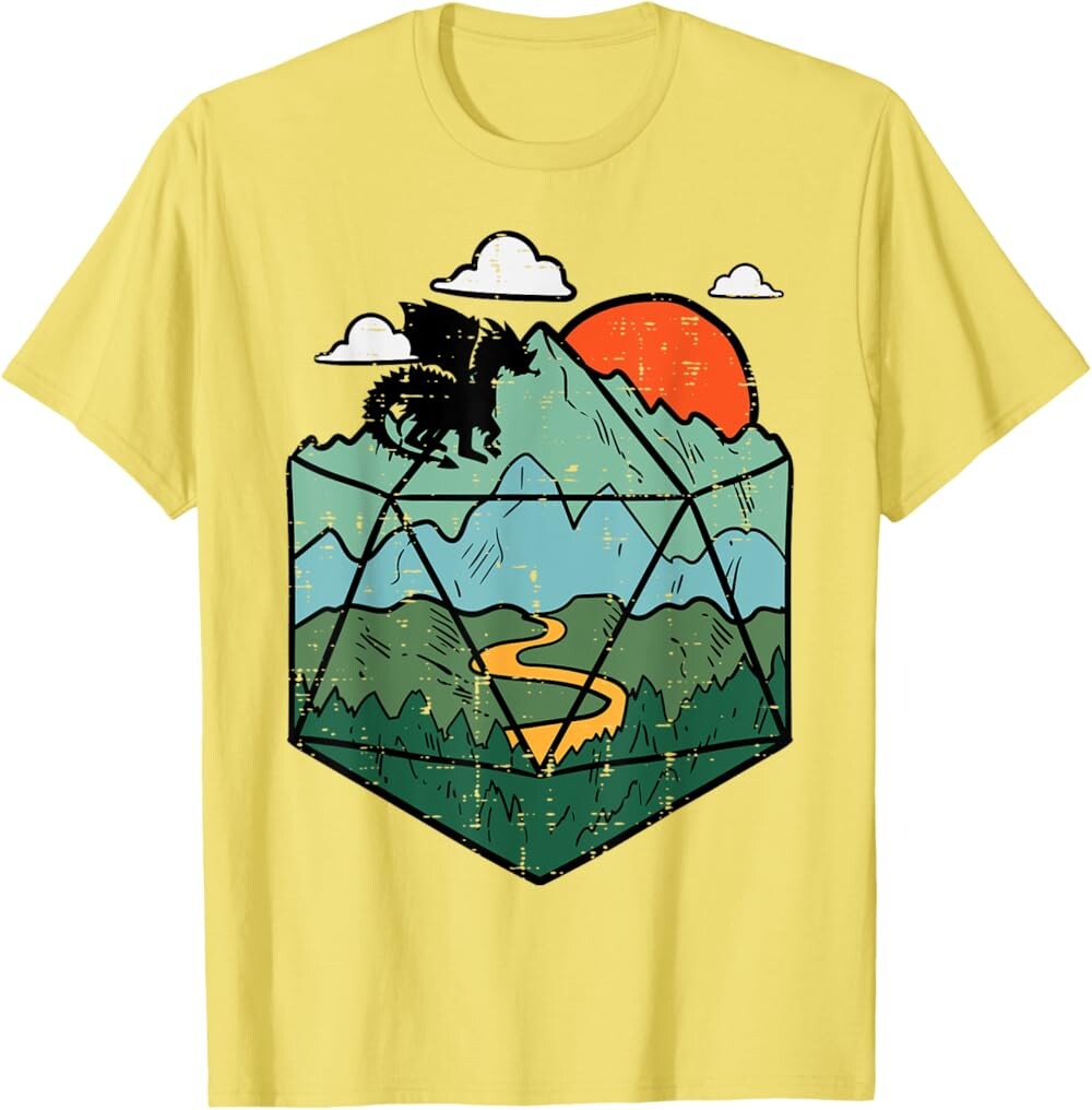 Мужская футболка RPG Mountain Gamer, желтый
Мужская футболка RPG Mountain Gamer, желтый