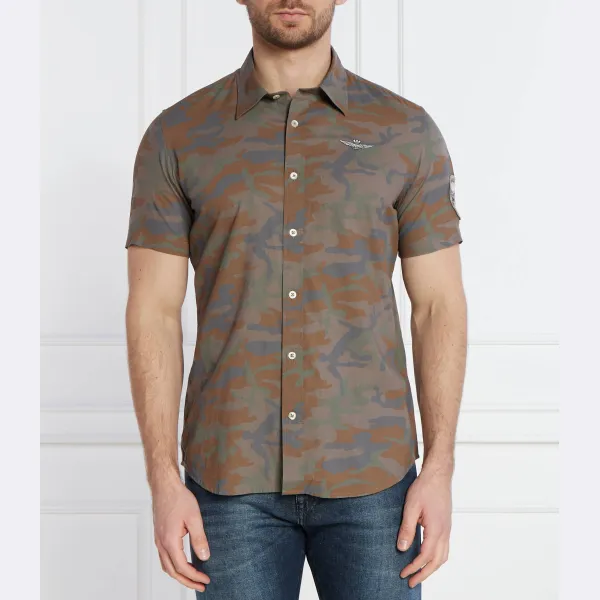 Рубашка стандартного кроя Aeronautica Militare, хаки
Рубашка стандартного кроя Aeronautica Militare, хаки